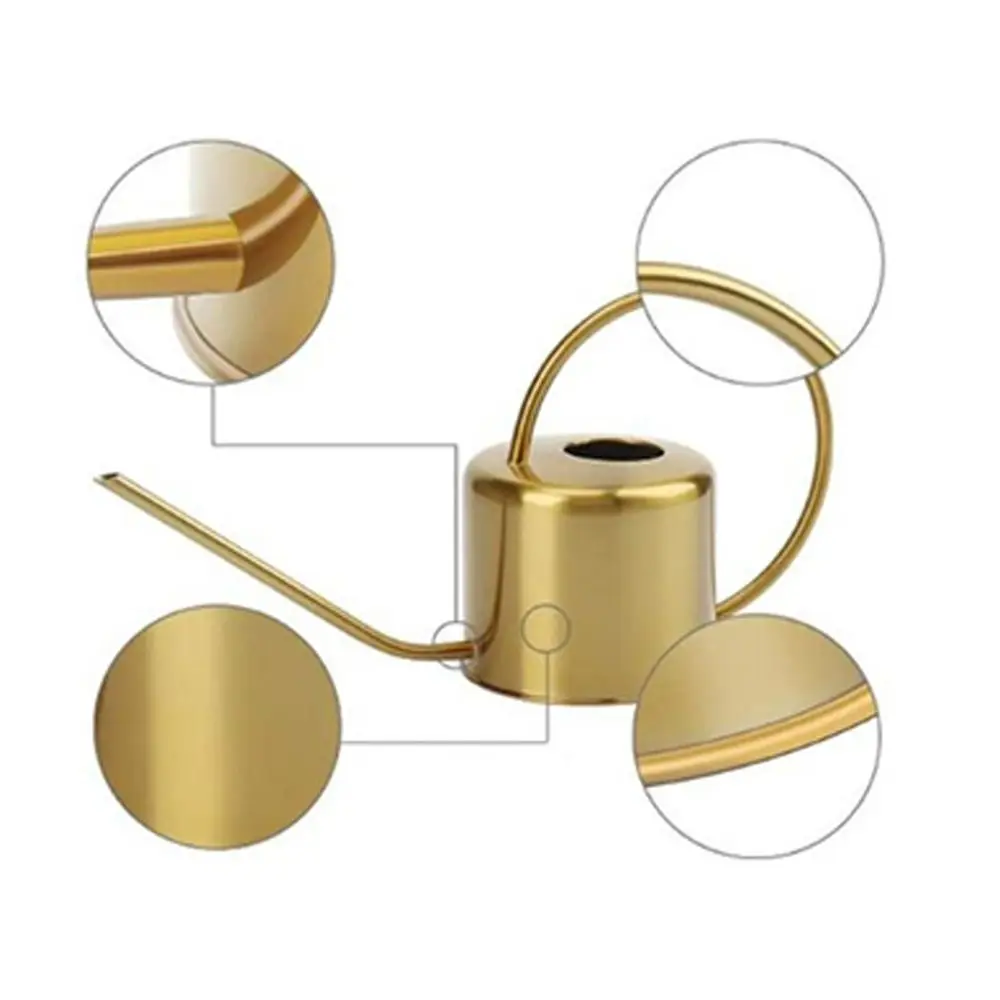1.3L Stainless Steel Watering Can - Image 5