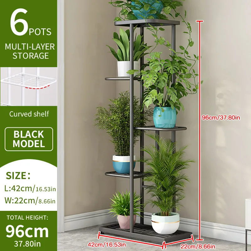 4/5/6 Layer Iron Plant Stand - Image 9