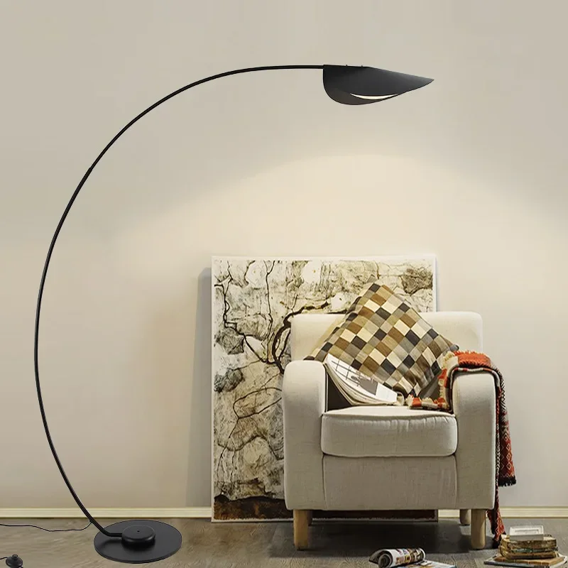 Black Parabolic Floor Lamp - Image 3