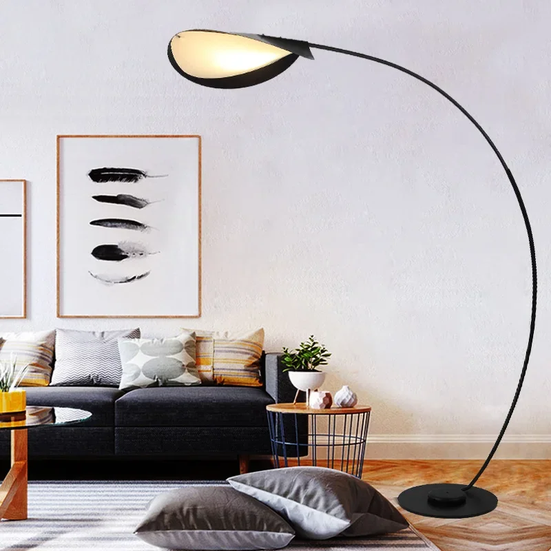 Black Parabolic Floor Lamp - Image 5