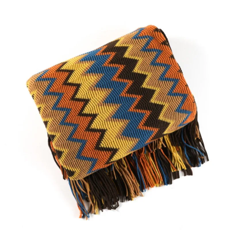 Bohemian Knit Blanket - Image 6