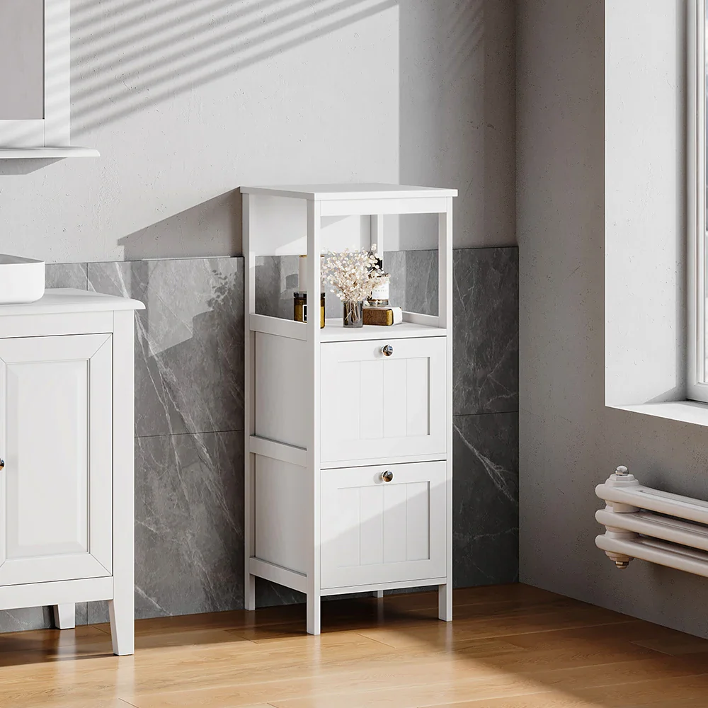 Compact Wooden Bathroom Cabinet - Image 8