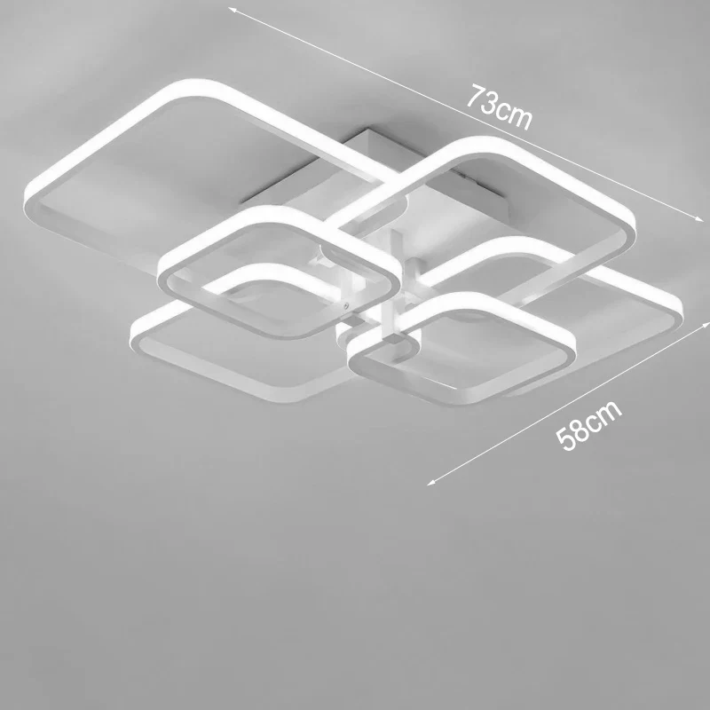 Contemporary LED Ceiling Light - Image 7