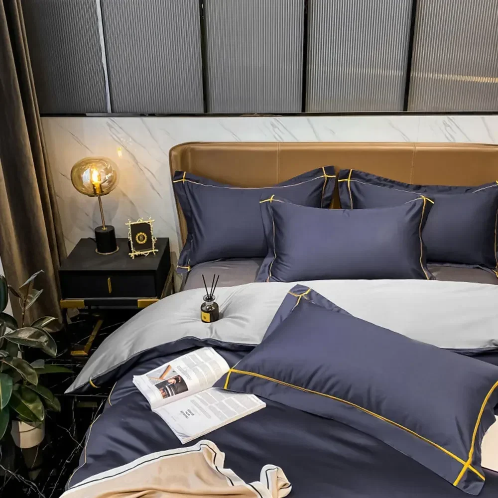 Solid Color Egyptian Cotton Bedding Sets - Image 14