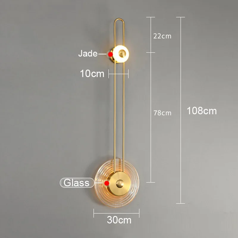 Jade Pole Wall Lamp - Image 5