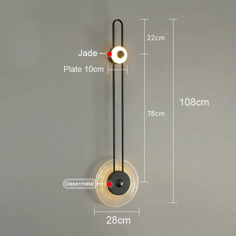 Jade Pole Wall Lamp - Image 6