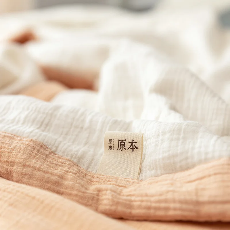 Japanese Cotton Gauze Summer Quilt - Image 4