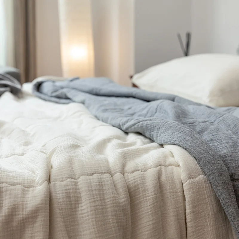 Japanese Cotton Gauze Summer Quilt - Image 7