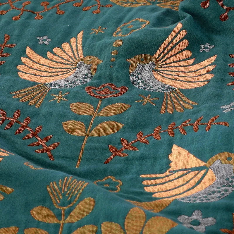 Japanese Cotton Throw Blanket - Image 3
