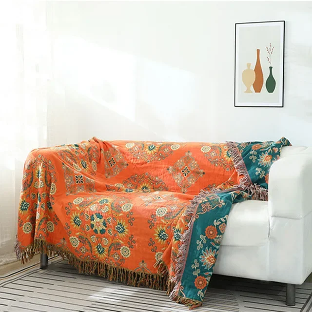 Japanese Cotton Throw Blanket - Image 7