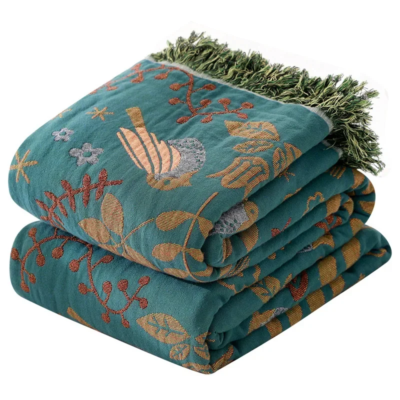 Japanese Cotton Throw Blanket - Image 9