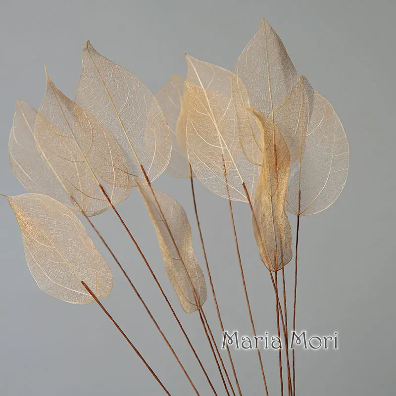 Lucent Leaf Vein Decoration Stems - Image 14