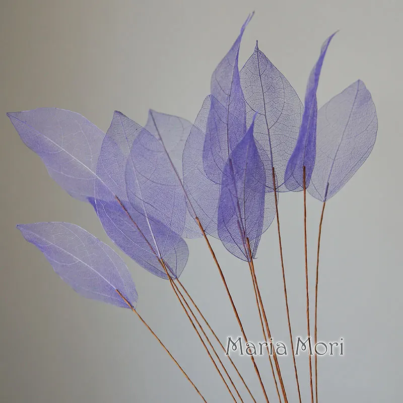 Lucent Leaf Vein Decoration Stems - Image 22