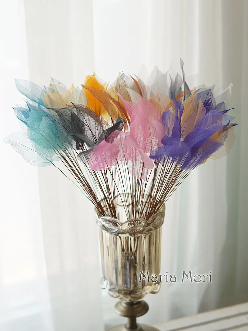 Lucent Leaf Vein Decoration Stems - Image 6