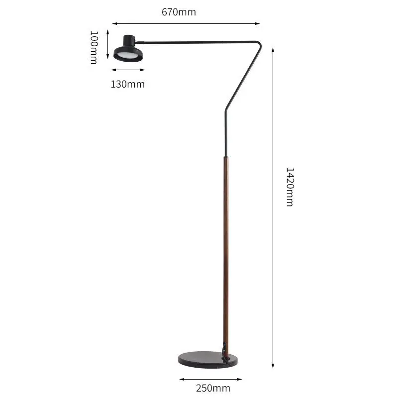 Luxury Designer Glass Floor Lamp - Image 7