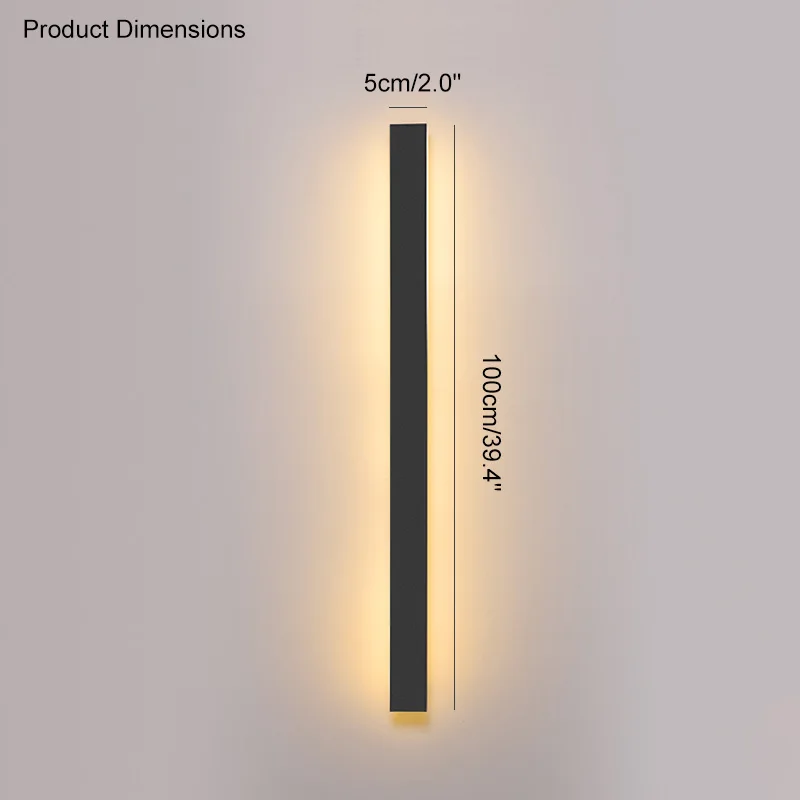Minimalist Waterproof LED Wall Lamp - Image 10