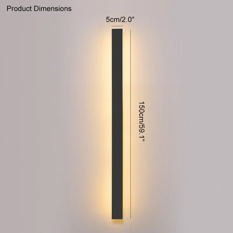 Minimalist Waterproof LED Wall Lamp - Image 11