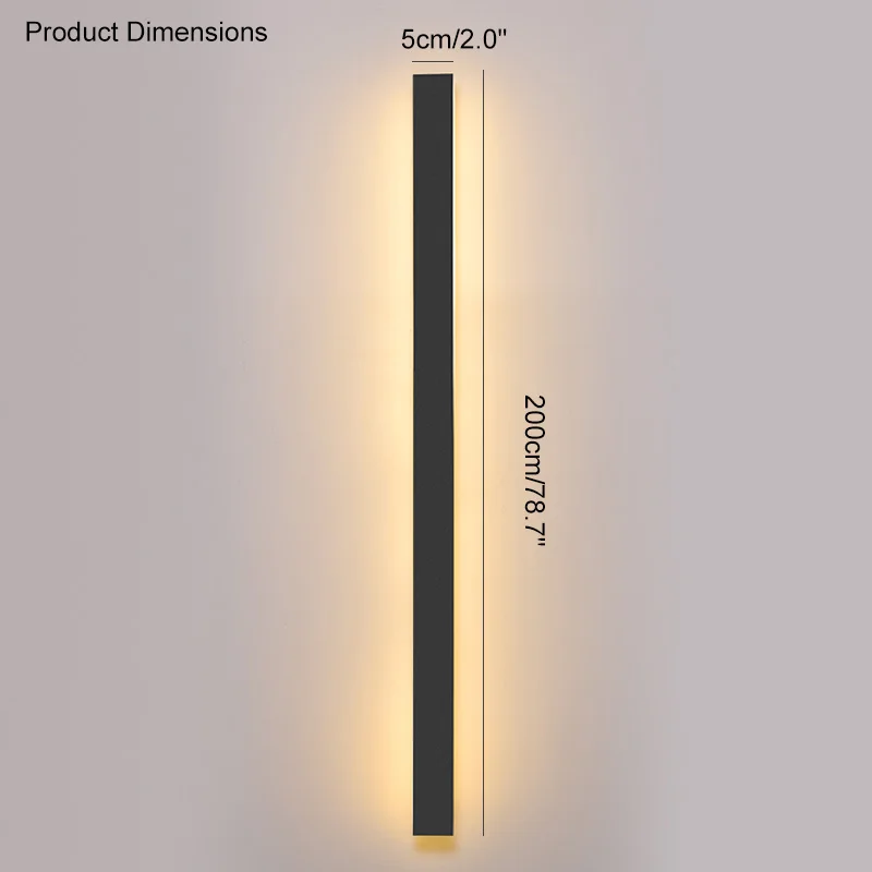 Minimalist Waterproof LED Wall Lamp - Image 7