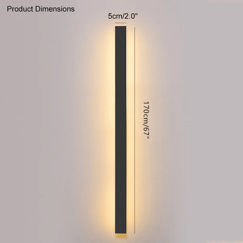 Minimalist Waterproof LED Wall Lamp - Image 8