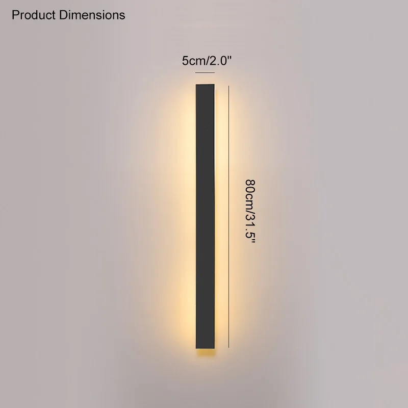 Minimalist Waterproof LED Wall Lamp - Image 9