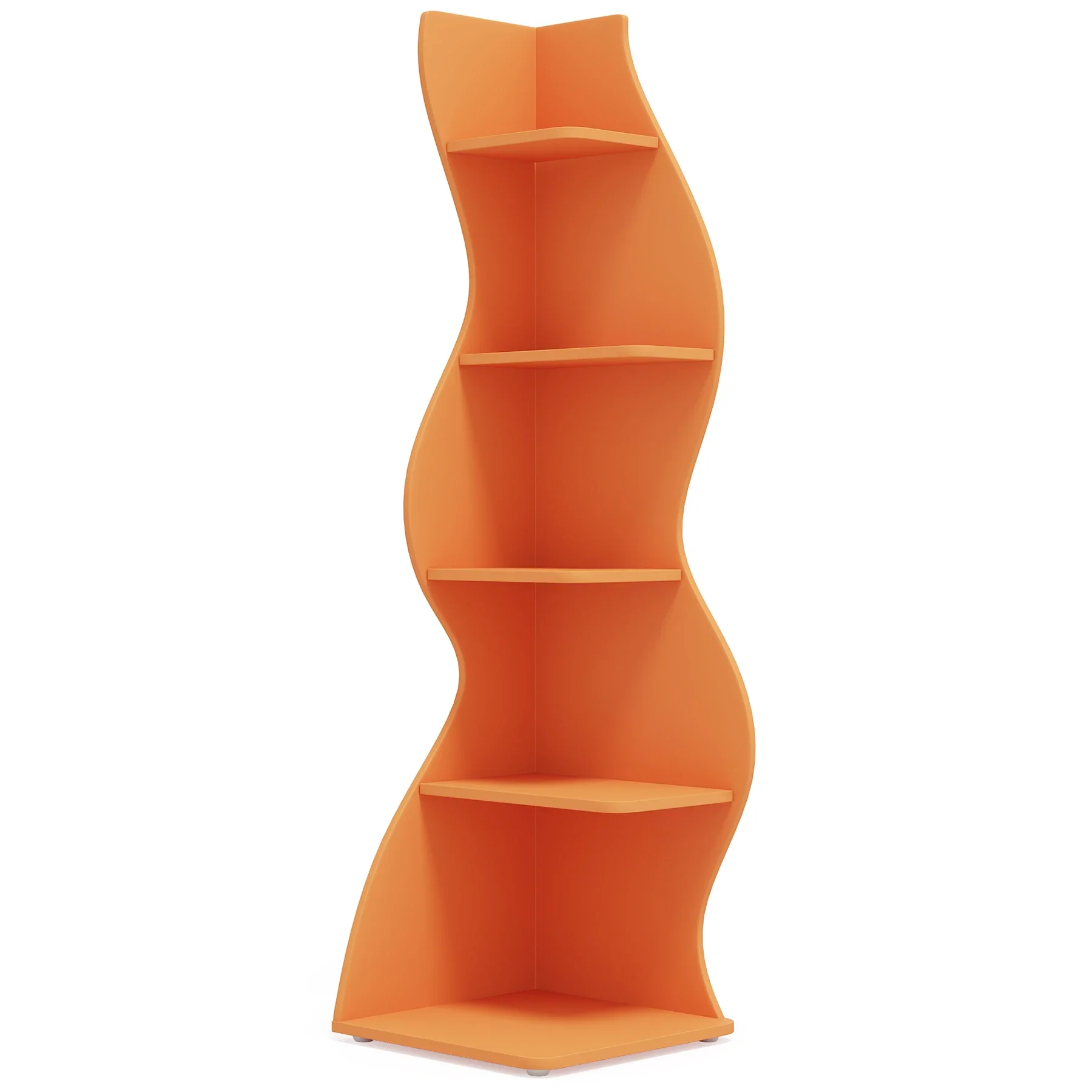 Modern 5-Tier Corner Shelf - Image 11