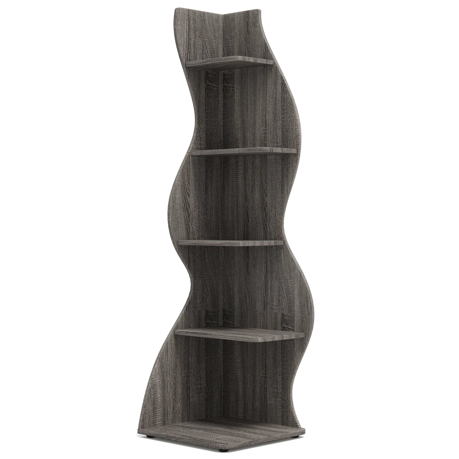 Modern 5-Tier Corner Shelf - Image 9