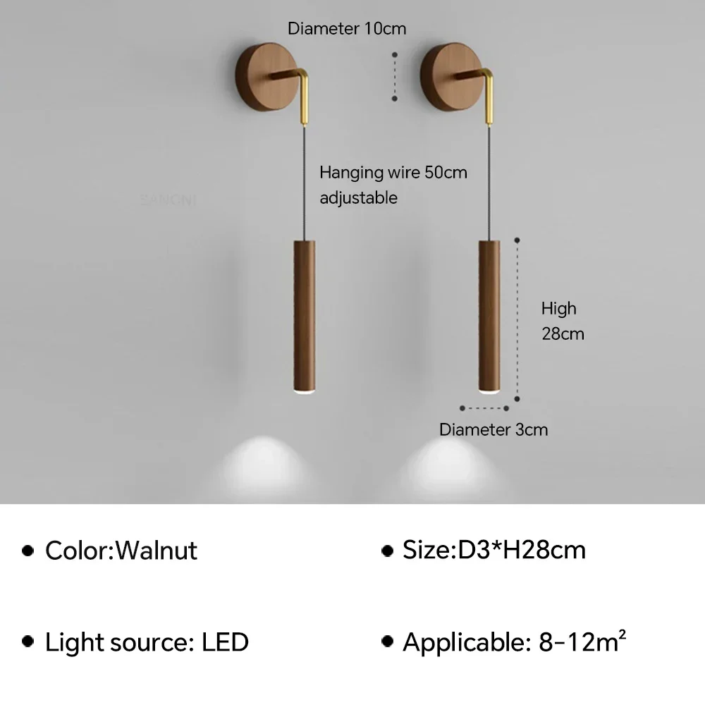 Modern Aluminum LED Wall Sconce - Image 8
