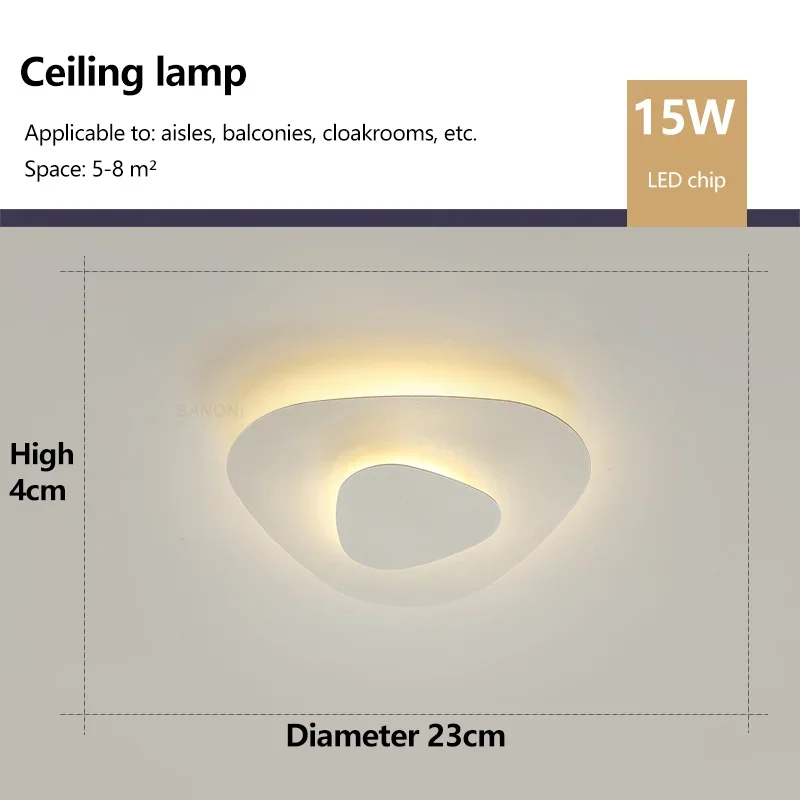 Modern Flush Mount Ceiling Light - Image 16