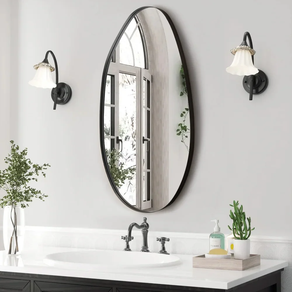Modern Metal Wall Mirror - Image 3