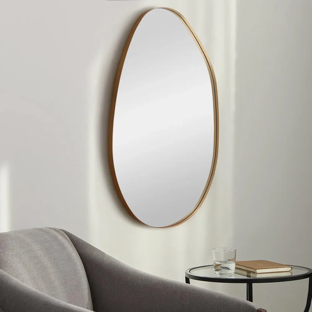 Modern Metal Wall Mirror - Image 8