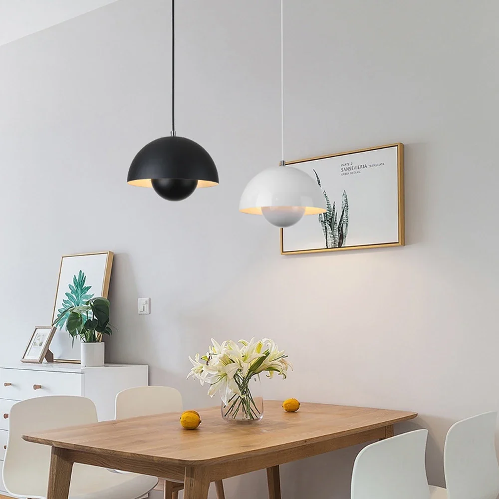 Modern Semicircular Pendant Light - Image 3