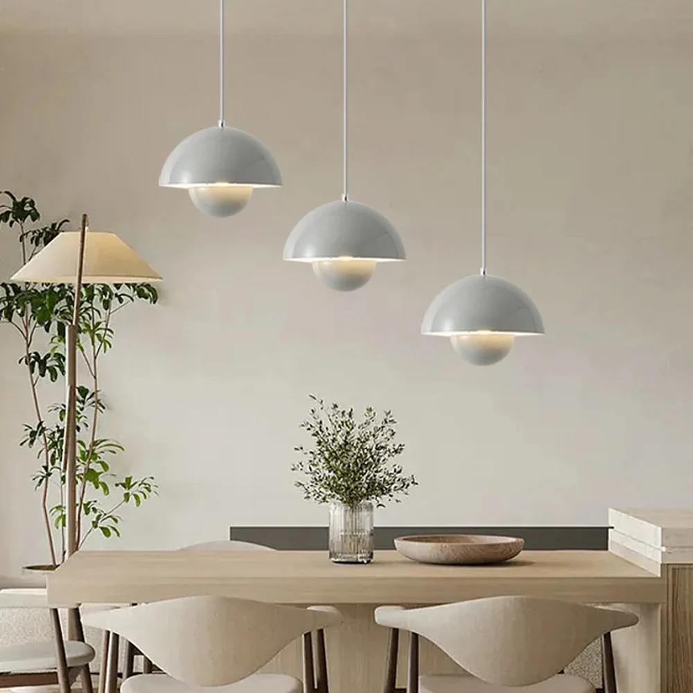 Modern Semicircular Pendant Light - Image 5