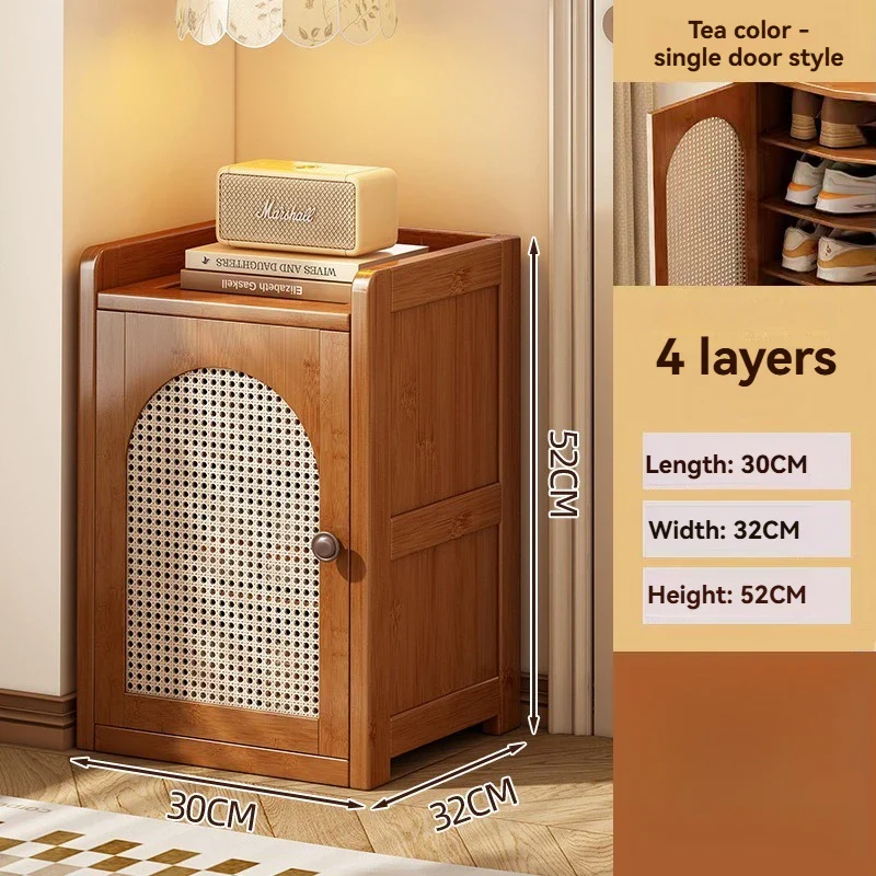 Multi-Layer Bamboo Shoe Cabinet - Image 13