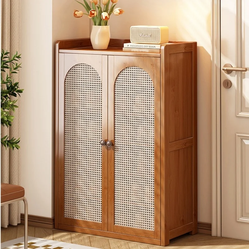 Multi-Layer Bamboo Shoe Cabinet - Image 5