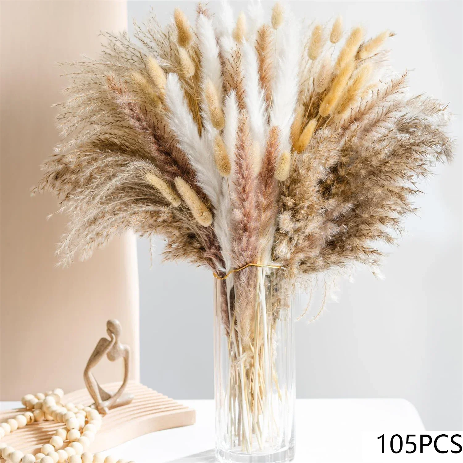 Natural Dried Pampas Bouquet - Image 11