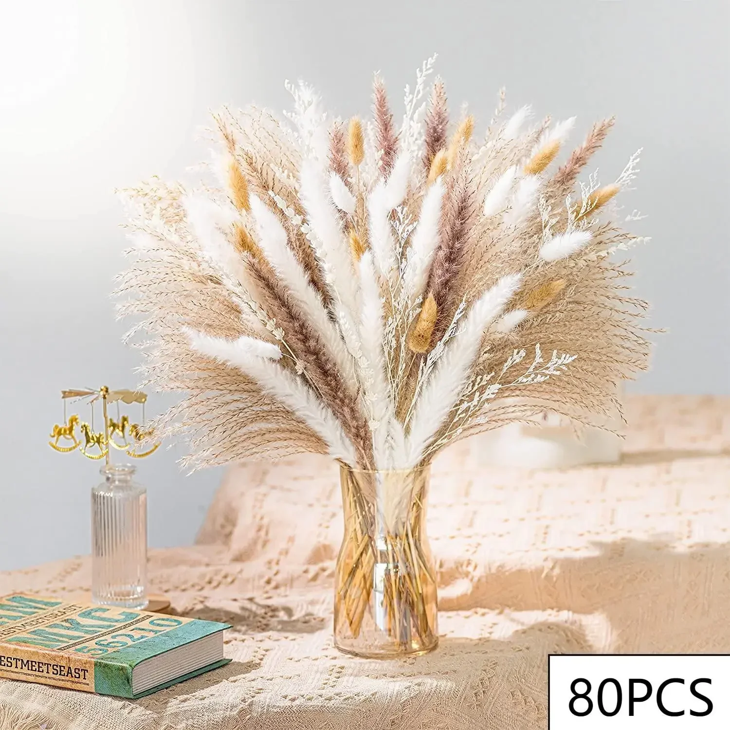 Natural Dried Pampas Bouquet - Image 4