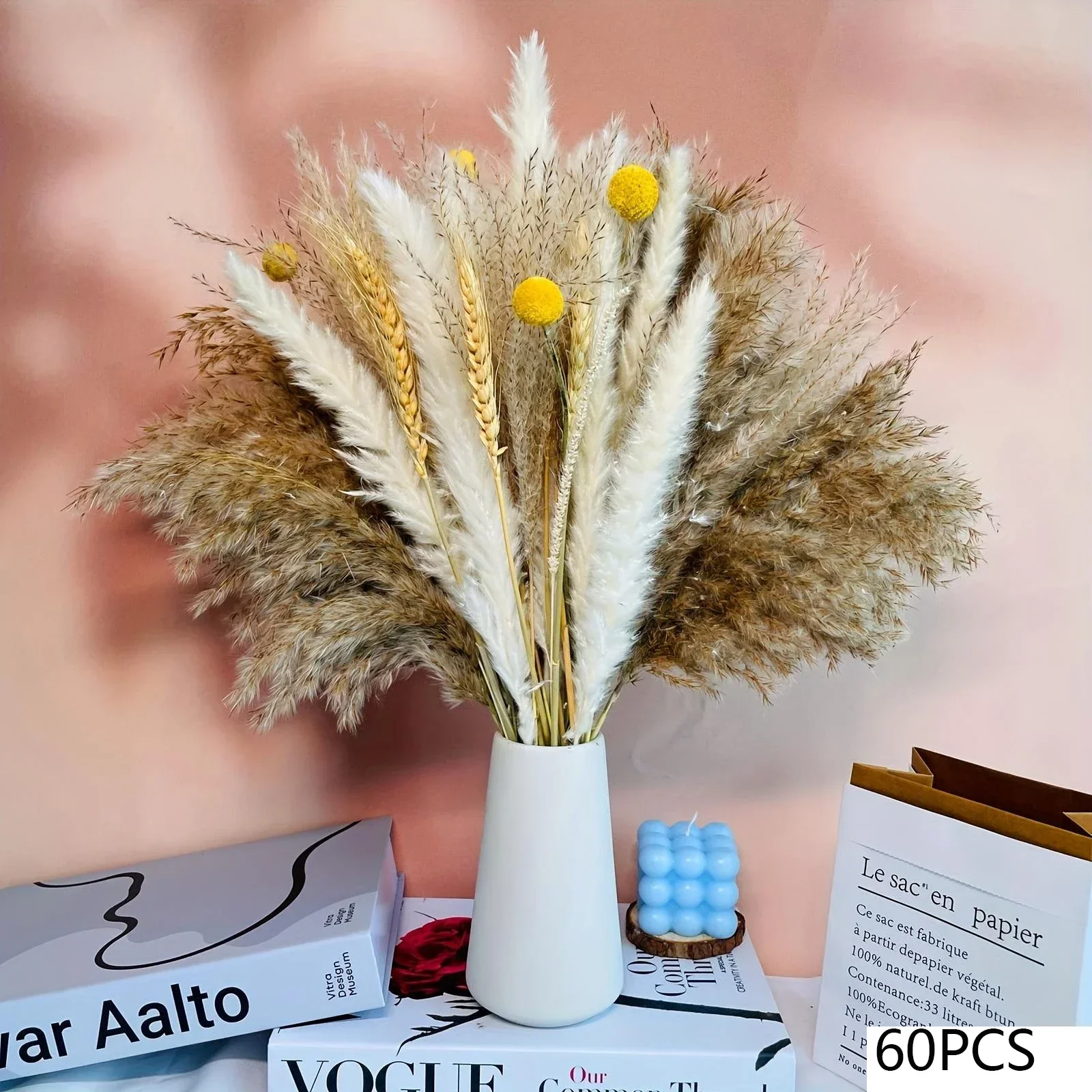 Natural Dried Pampas Bouquet - Image 5