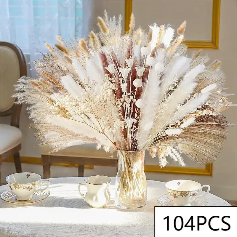Natural Dried Pampas Bouquet - Image 8