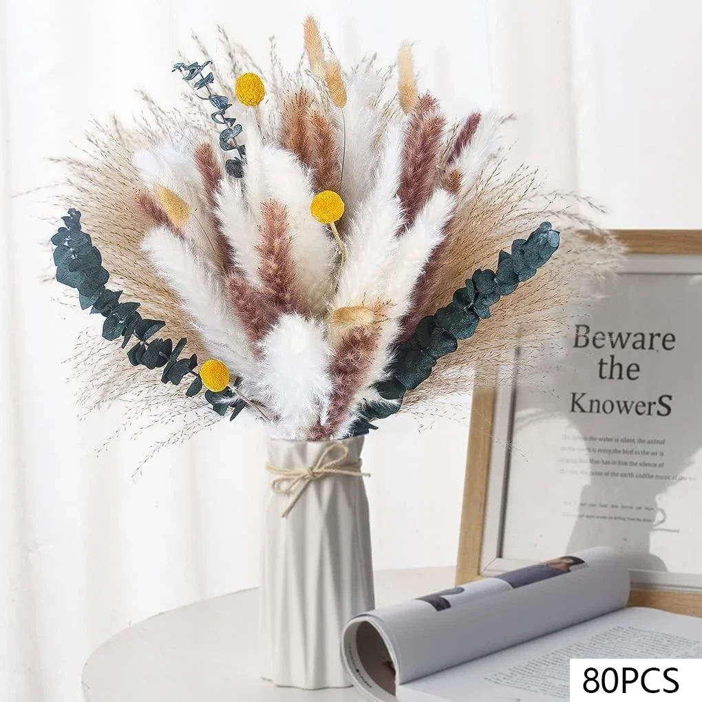 Natural Dried Pampas Bouquet - Image 9