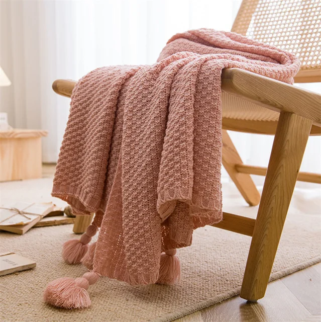 Nordic Chunky Knit Throw Blanket - Image 13