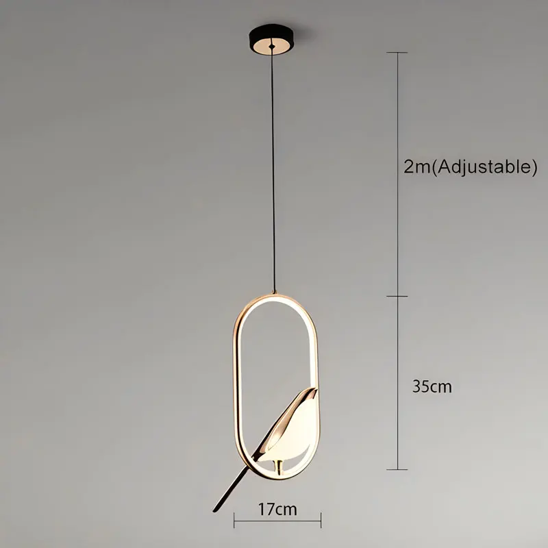 Nordic Bird Pendant Light - Image 13