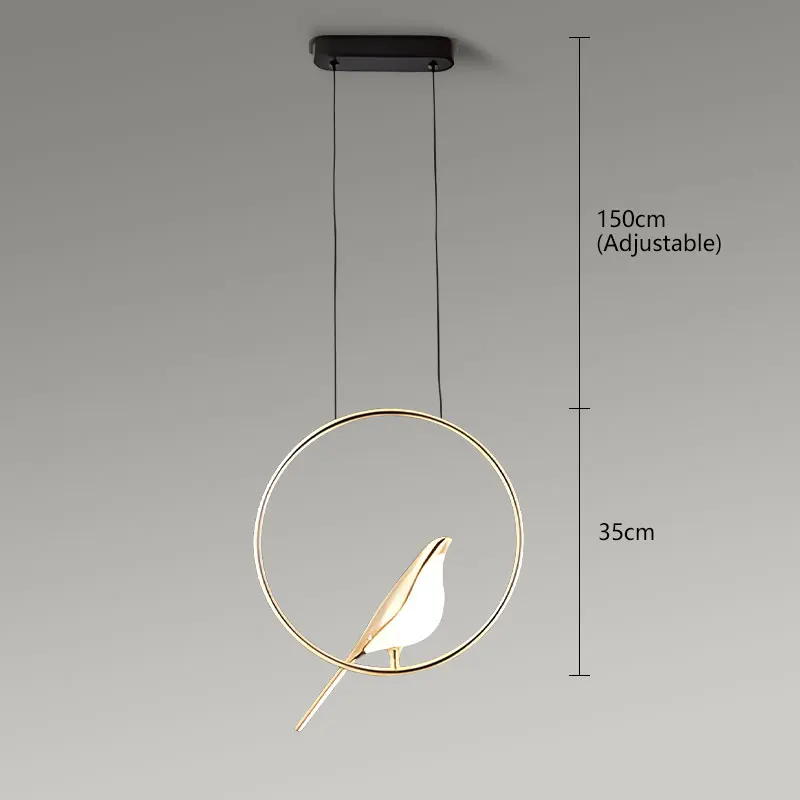Nordic Bird Pendant Light - Image 7