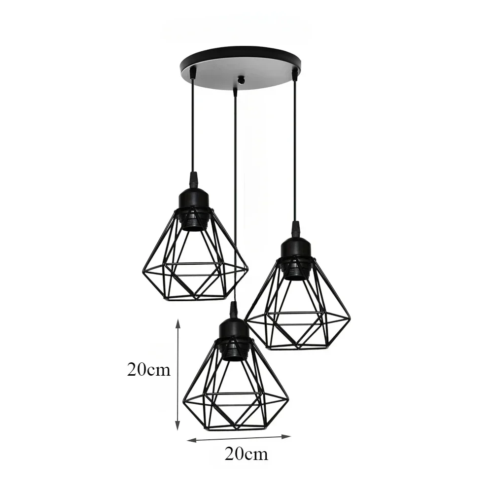 Nordic Single Head Iron Pendant Light - Image 5