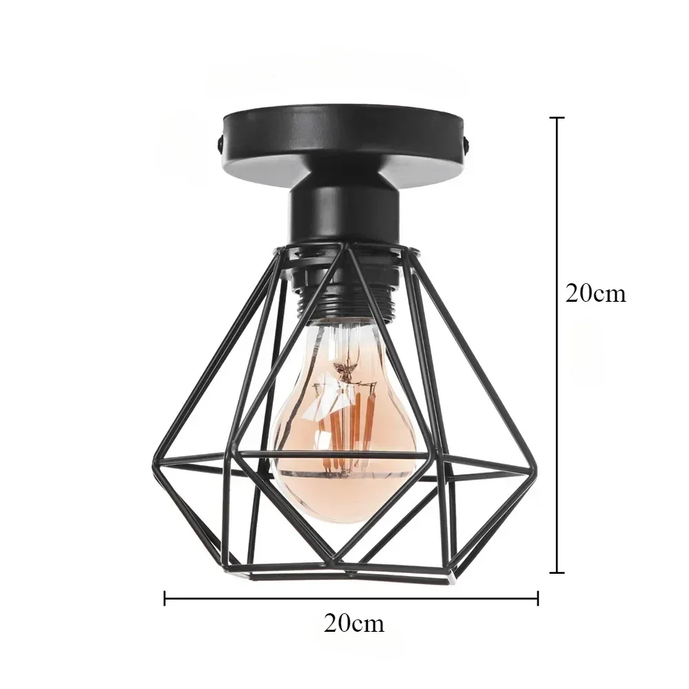 Nordic Single Head Iron Pendant Light - Image 7