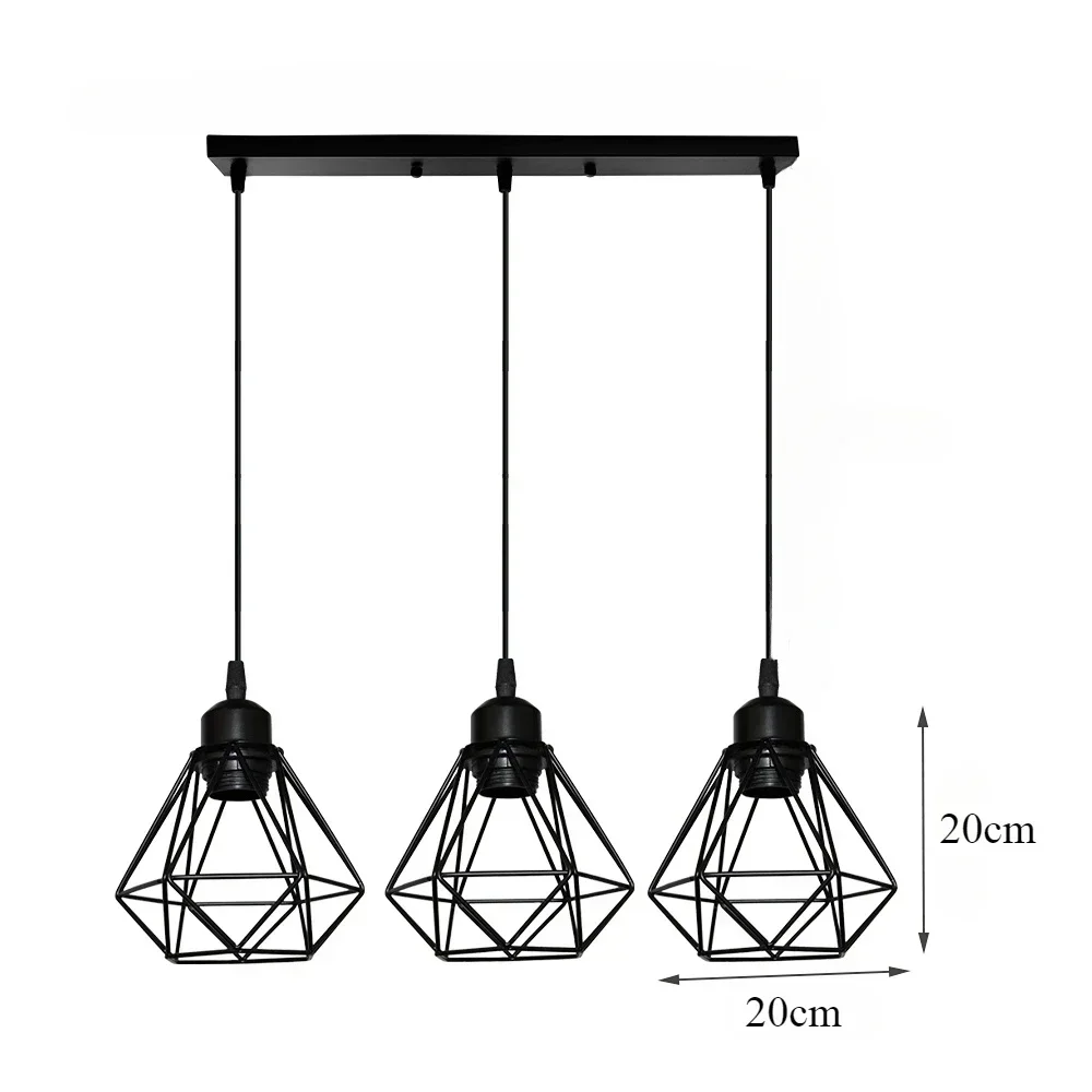 Nordic Single Head Iron Pendant Light - Image 8