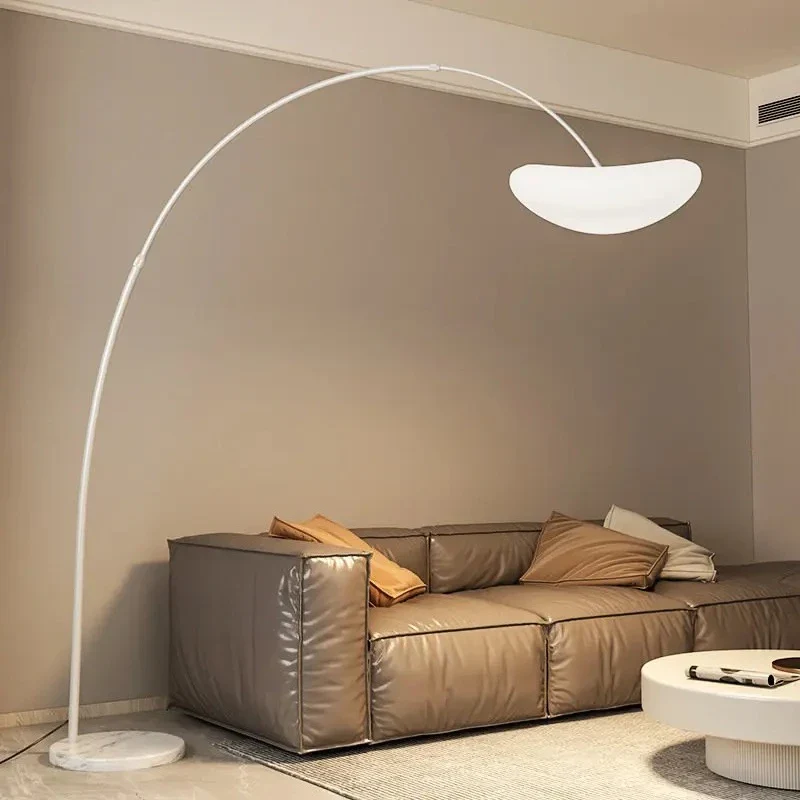 Postmodern Angling Marble Floor Lamp - Image 3
