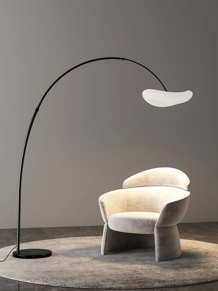 Postmodern Angling Marble Floor Lamp - Image 7