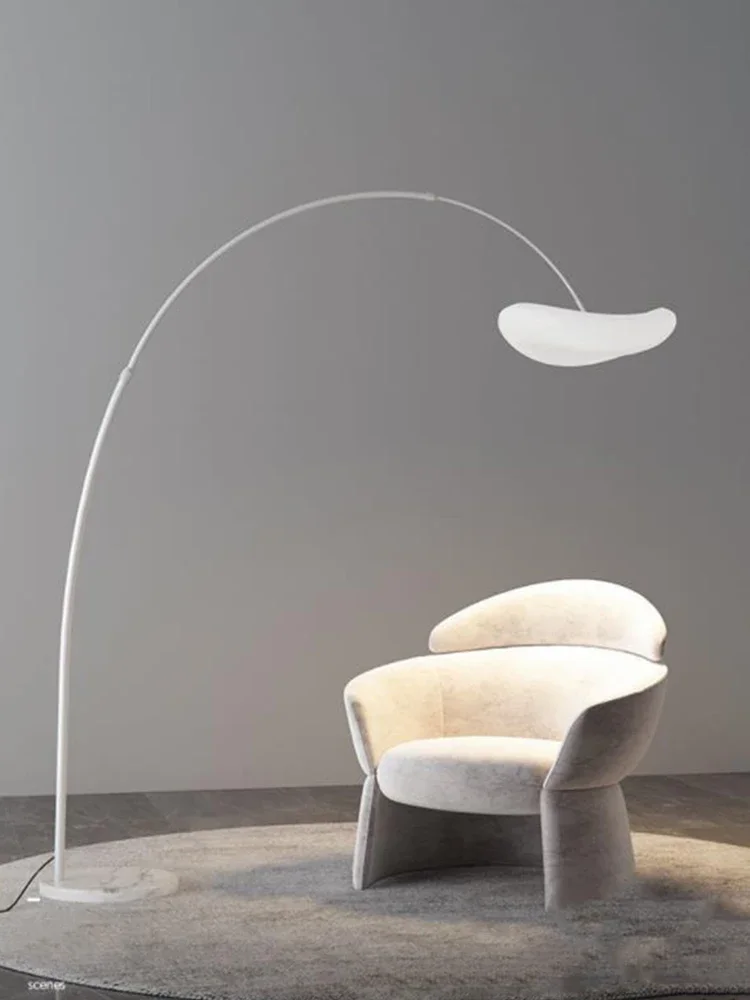 Postmodern Angling Marble Floor Lamp - Image 8