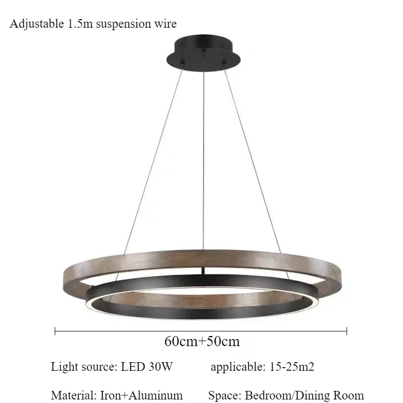 Round Nordic Chandelier - Image 7