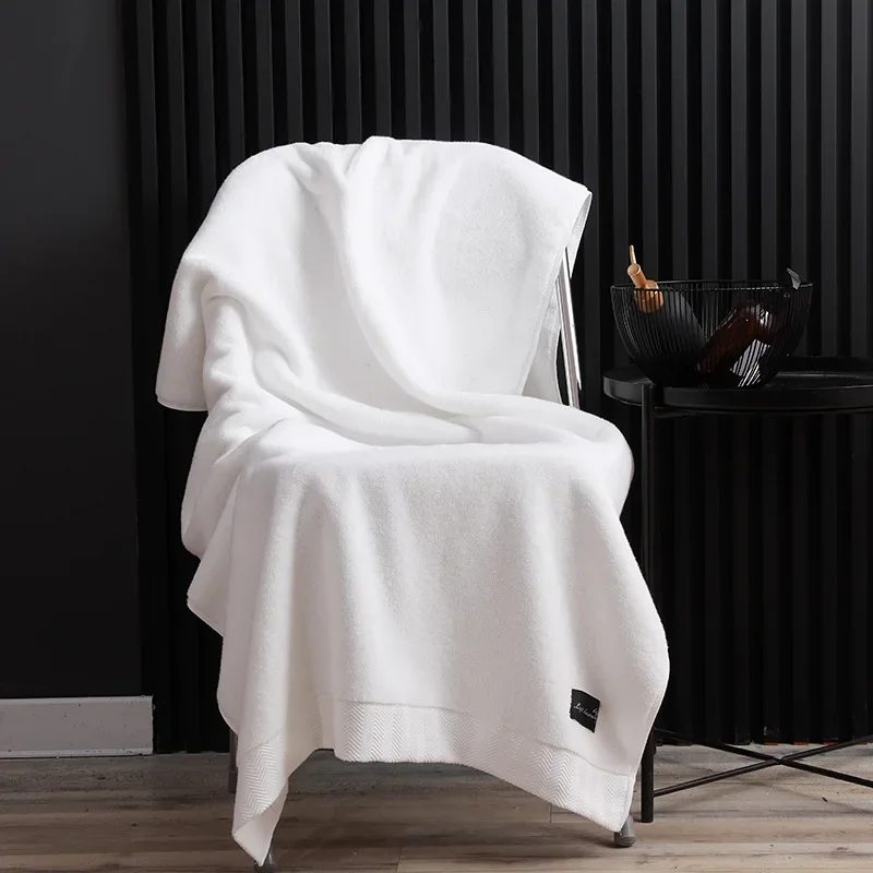 Striped Egyptian Cotton Bath Towel - Image 8